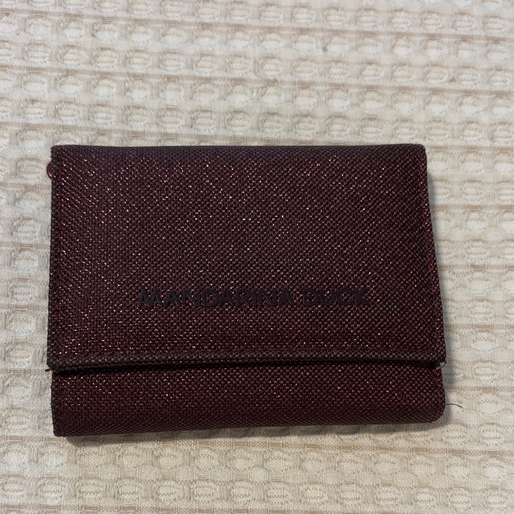 Mandarina Duck Burgundy Wallet